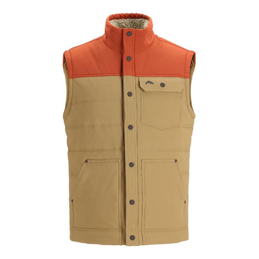 Simms Cardwell Vest Men's in Clay and Camel